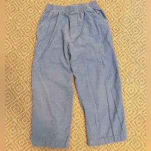 The Bailey Boys 4T Corduroy Blue Pants